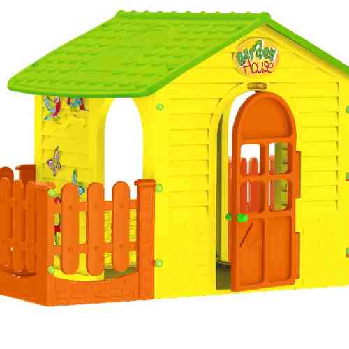 Casuta pentru copii Mochtoys Garden House cu gardut