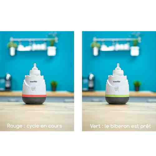 Incalzitor de biberoane si recipiente pentru casa si masina Tulip Cream