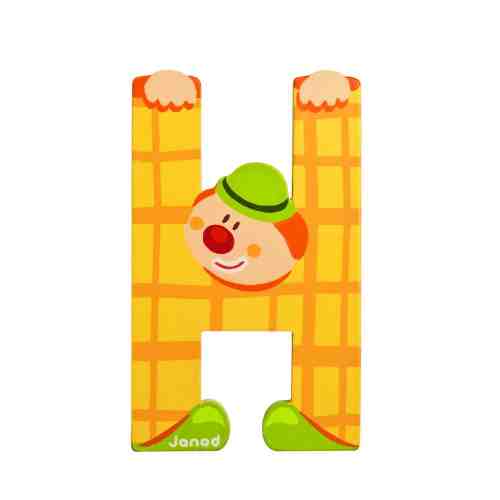 Litere decor Clovn H