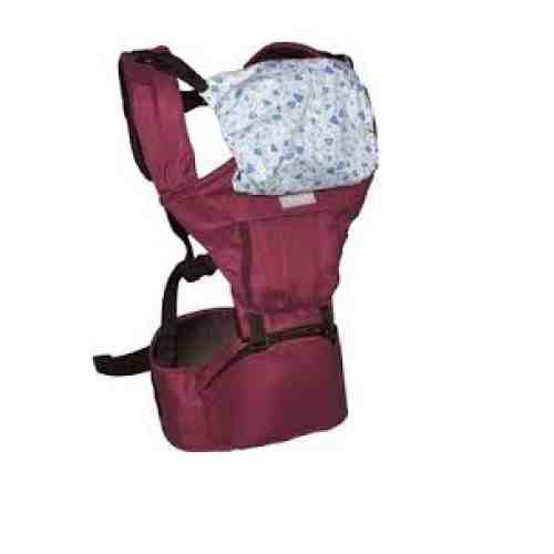 Marsupiu anatomic 2 in 1 Wombat rosu