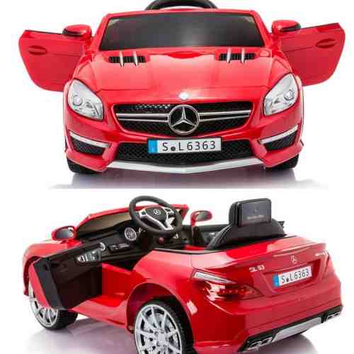 Masinuta electrica cu telecomanda 2.4 Ghz Mercedes Benz AMG SL63 Red