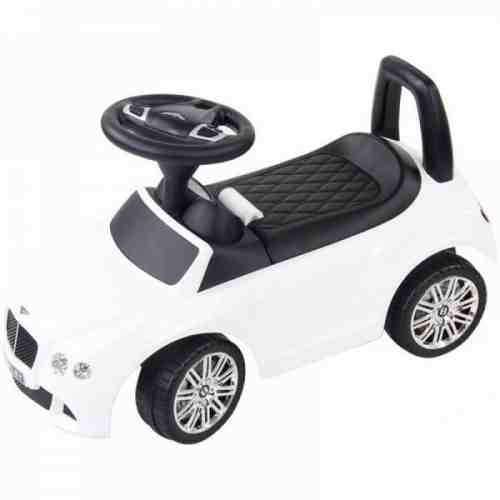 Masinuta fara pedale Bentley Alb