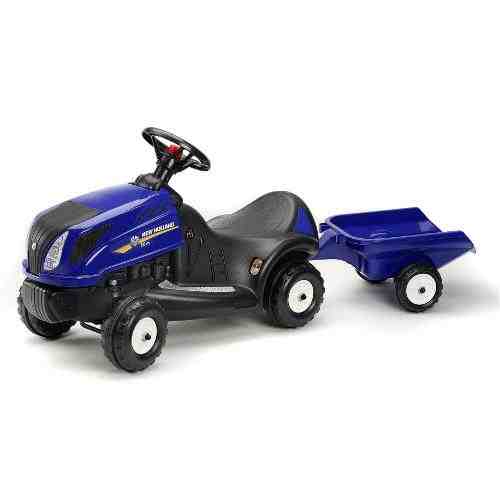 Masinuta new holland agriculture cu remorca