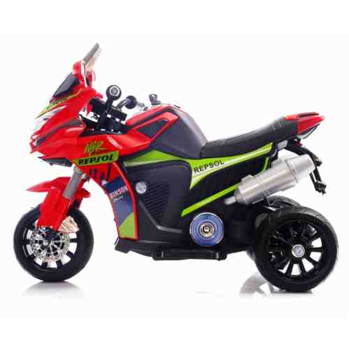 Motocicleta electrica cu roti din cauciuc Street Hero Red