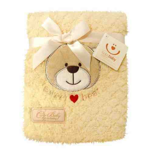 Paturica microfibra 76x 102cm BoboBaby galben KCSN-12