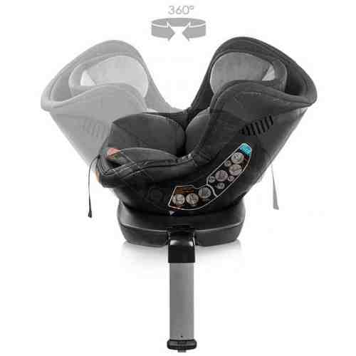 Scaun auto Chipolino Toledo ash cu sistem sofix si sezut rotativ