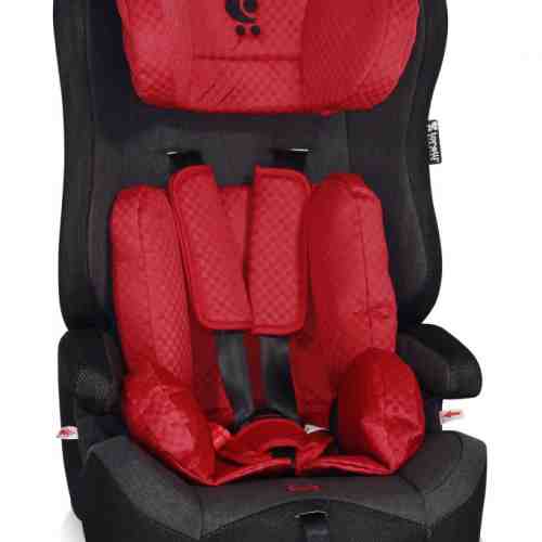 Scaun auto Solero isofix 9-36 kg Red Black