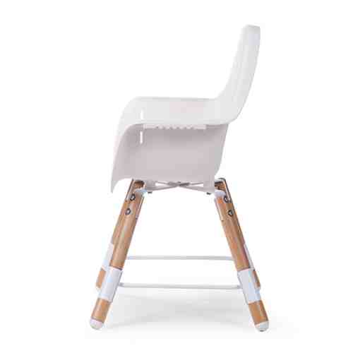Scaun de masa Evolu 2 NaturalWhite 2 in 1 + suport frontal