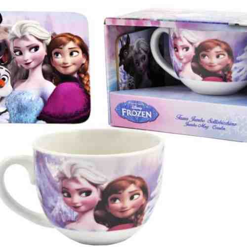 Set cadou cana Jumbo si suport Frozen - Coriex