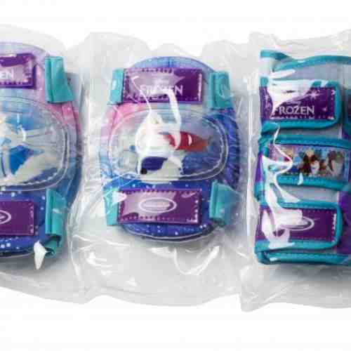 Set protectie Frozen genunchiere, cotiere, protectie incheieturi