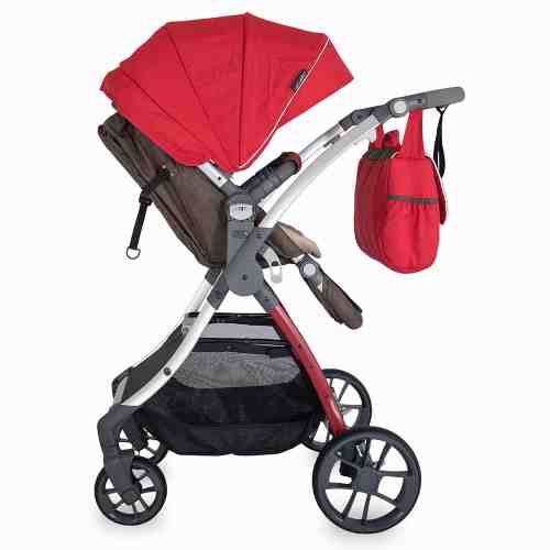 Sistem modular Coccolle Acero 3 in 1 Rosu