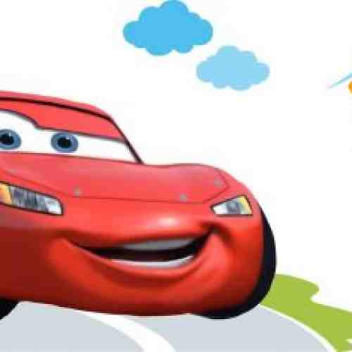 Sticker perete copii Cars 79 x 30 cm