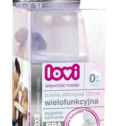 Sticluta multifunctionala din silicon cu lingurita 120ml