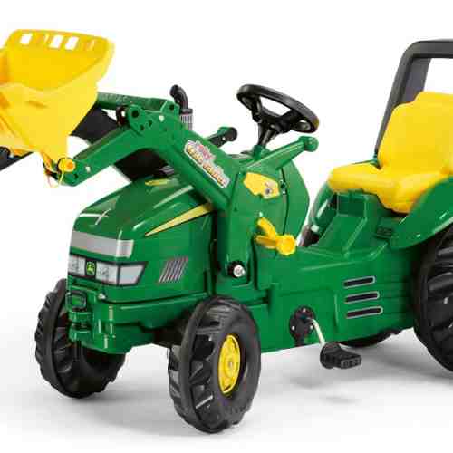 Tractor cu pedale copii Rolly Toys 046638 verde