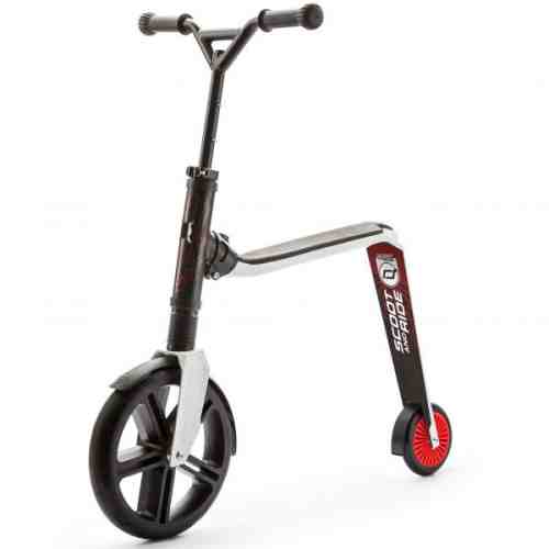 Trotineta 2 in 1 Scoot Ride HighwayGangster 5+ ani Black White Red