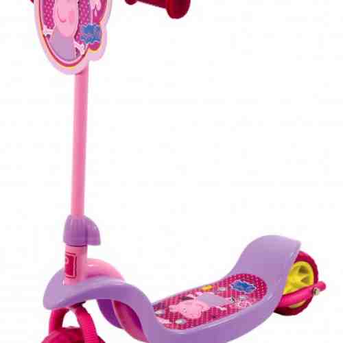 Trotineta copii 2 roti late pentru echilibru suplimentar 4827 Peppa Pig
