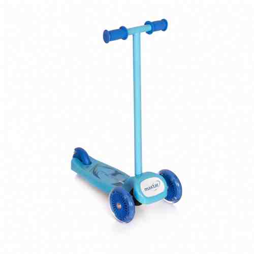 Trotineta Maxtar Sparkle Albastra cu leduri