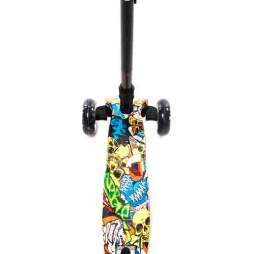 Trotineta pliabila cu lumini Graffiti Skate