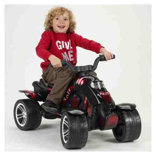 Atv cu Pedale Quad Pirate Negru
