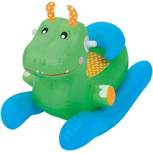 Balansoar gonflabil verde