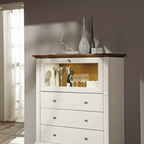Cabinet din lemn masiv Georgia Antique