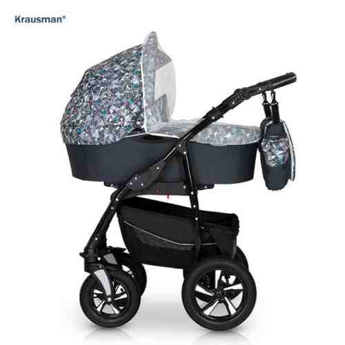 Carucior Kraus Clasic Grey Turqoise