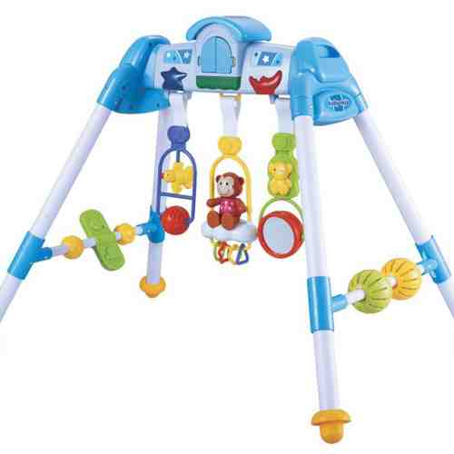 Centru de activitati cu sunete si lumini Gym Play blue