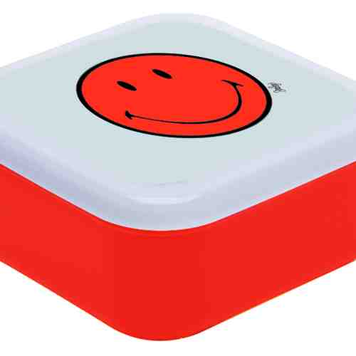 Cutie pentru sandwich Square Portocaliu/Alb, 12x12 cm