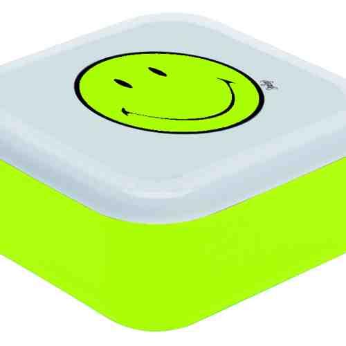 Cutie pentru sandwich Square Verde/Alb, 12x12 cm