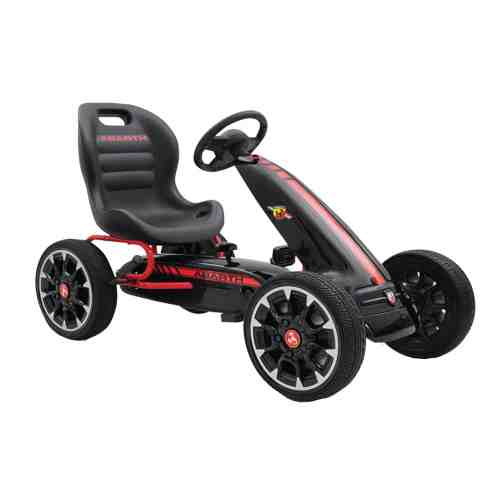 Kart cu pedale Assetto Black