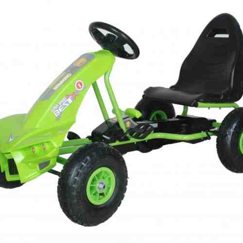 Kart cu pedale Go Kart The Best Green