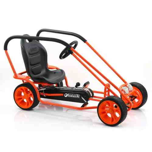 Kart cu pedale pentru copii Go Kart Thunder II Orange