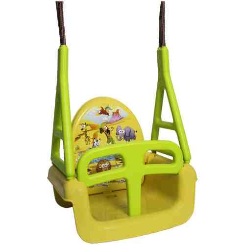 Leagan 3 in 1 multifunctional Tega Baby Safari Galben
