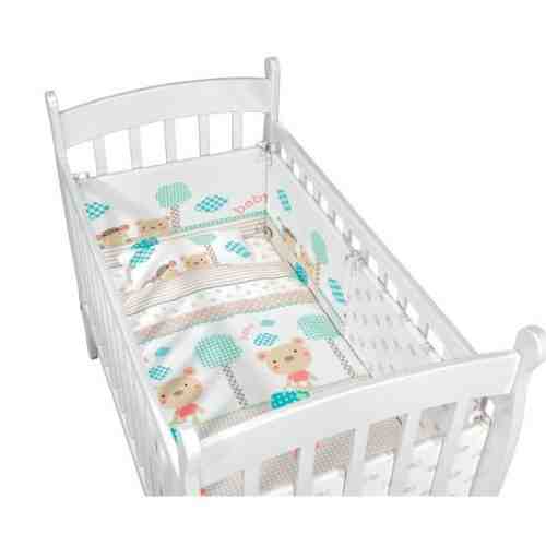 Lenjerie patut cu 2 piese 120x60cm Fantasia EU