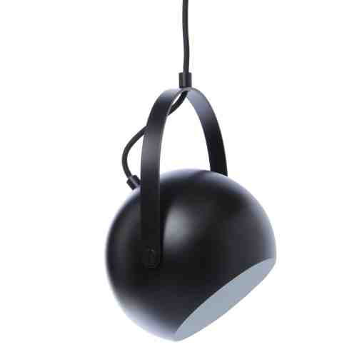 Lustra Ball W Handle Black Matt