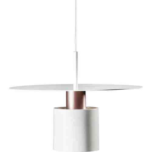 Lustra Kolorit White / Copper, Ø 34 cm