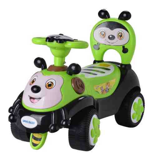 Masinuta fara pedale BebeRoya Ride On Bee Green