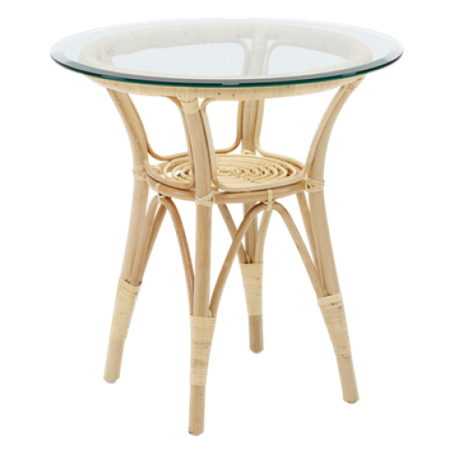 Masuta de cafea din rattan Originals Naturale, Ø70xh60 cm