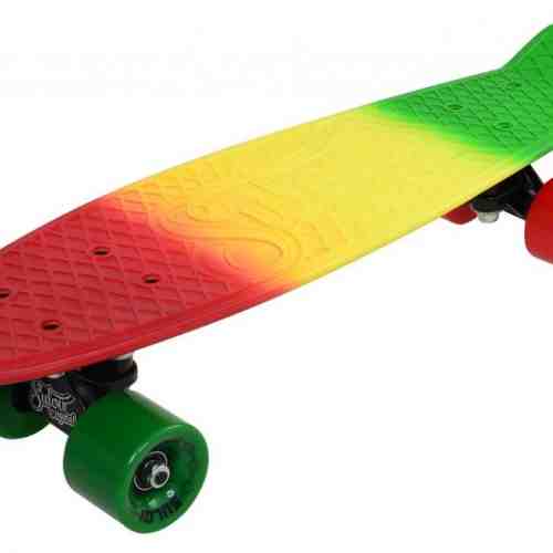 Penny Board SLV 3C 22 Inch VerdeGalbenRosu