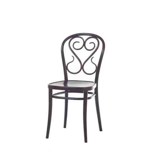 Scaun din lemn de fag Classic 04 Wenge, l41xA55xH87 cm