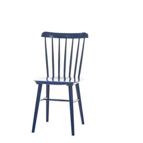 Scaun din lemn de fag Ironica Blue