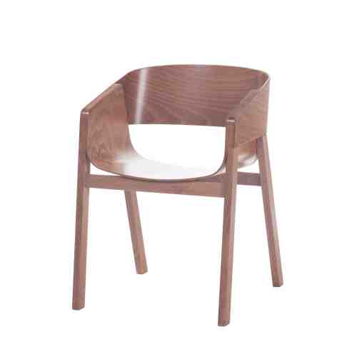 Scaun din lemn de nuc Merano Walnut