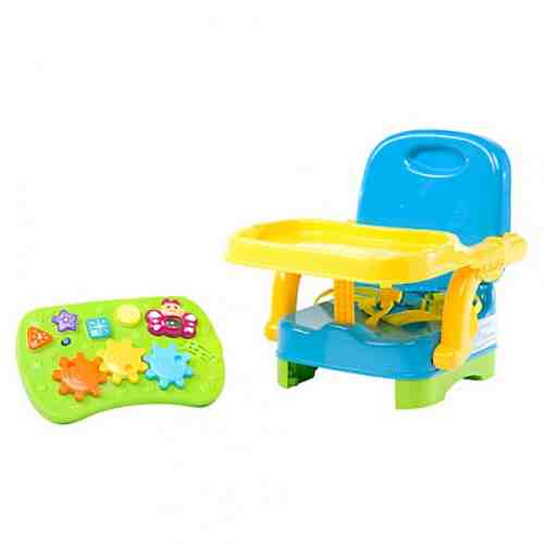 Scaun inaltator pentru copii cu tavita de activitati muzicala Winfun