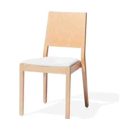 Scaun tapitat din lemn de fag Lyon 516
