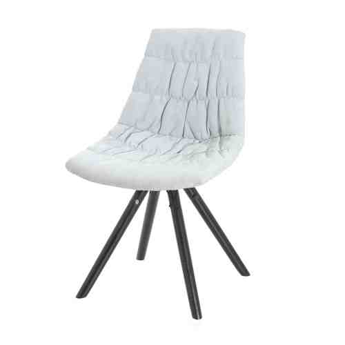 Scaun tapitat Klass White