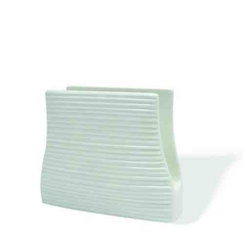 Set 4 Suporturi Servetele Portelan, White Basics Cirque