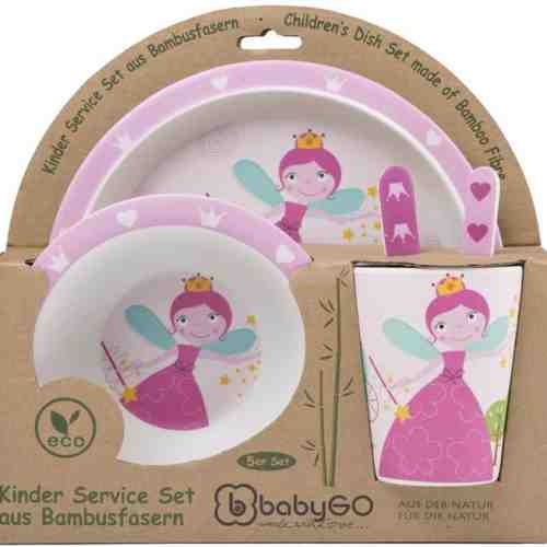 Set alimentatie Bamboo Princess 5 piese