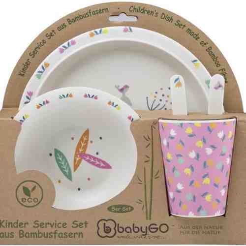 Set alimentatie Bamboo Rabbit 5 piese