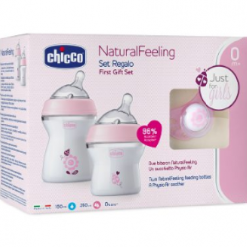 Set nou-nascut Chicco Girl Natural Feeling 0 luni+