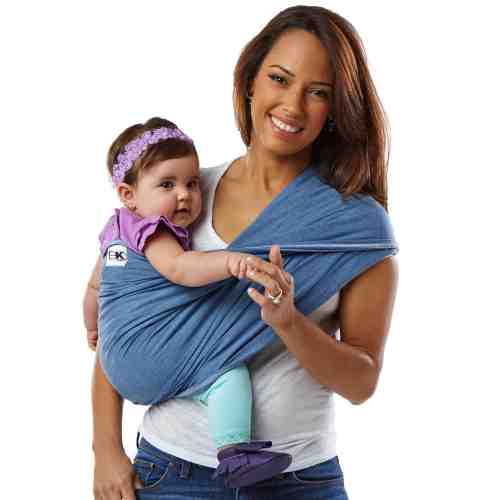 Sistem Purtare Baby Ktan Baby Carrier Original Cotton Denim Marimea M